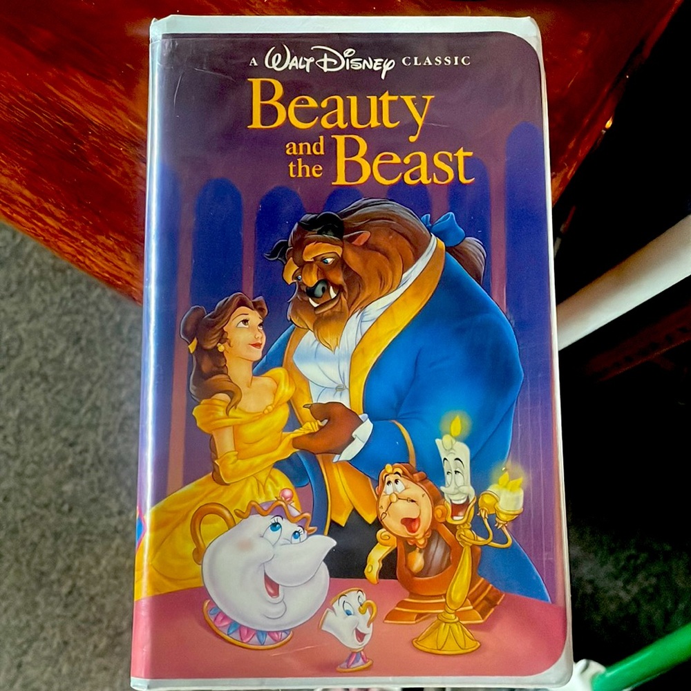 Walt Disney The classics-Black Diamond “BEAUTY AND THE BEAST“ VHS 1325